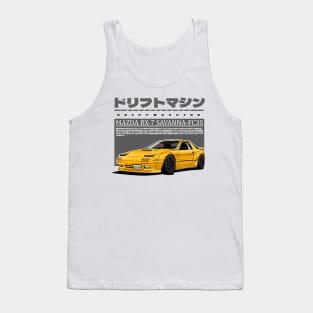 MAZDA RX-7 SAVANNA FC3S(YELLOW) Tank Top